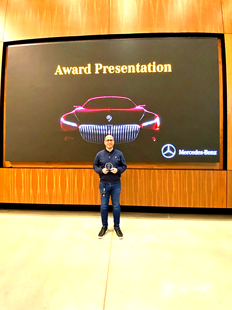 Mercedes-Benz Award Presentation — MBRDNA Inventor & Patent Filer 2025