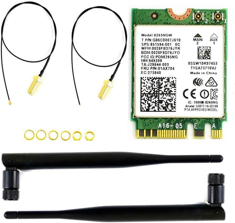 Intel AC 8265 Wi-Fi card